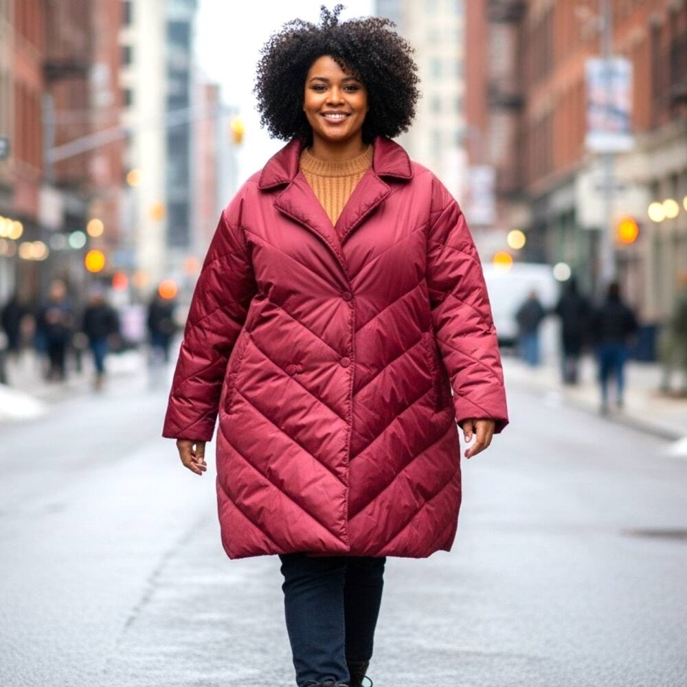 Women's quilted winter coat size 2 XL